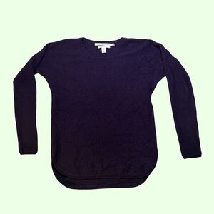 Max Studio Deep Purple Cashmere Sweater